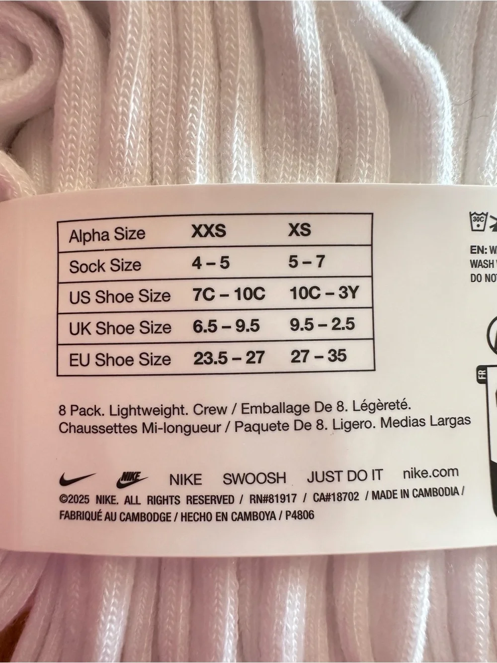 Nike pair white